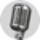 icon of a microphone